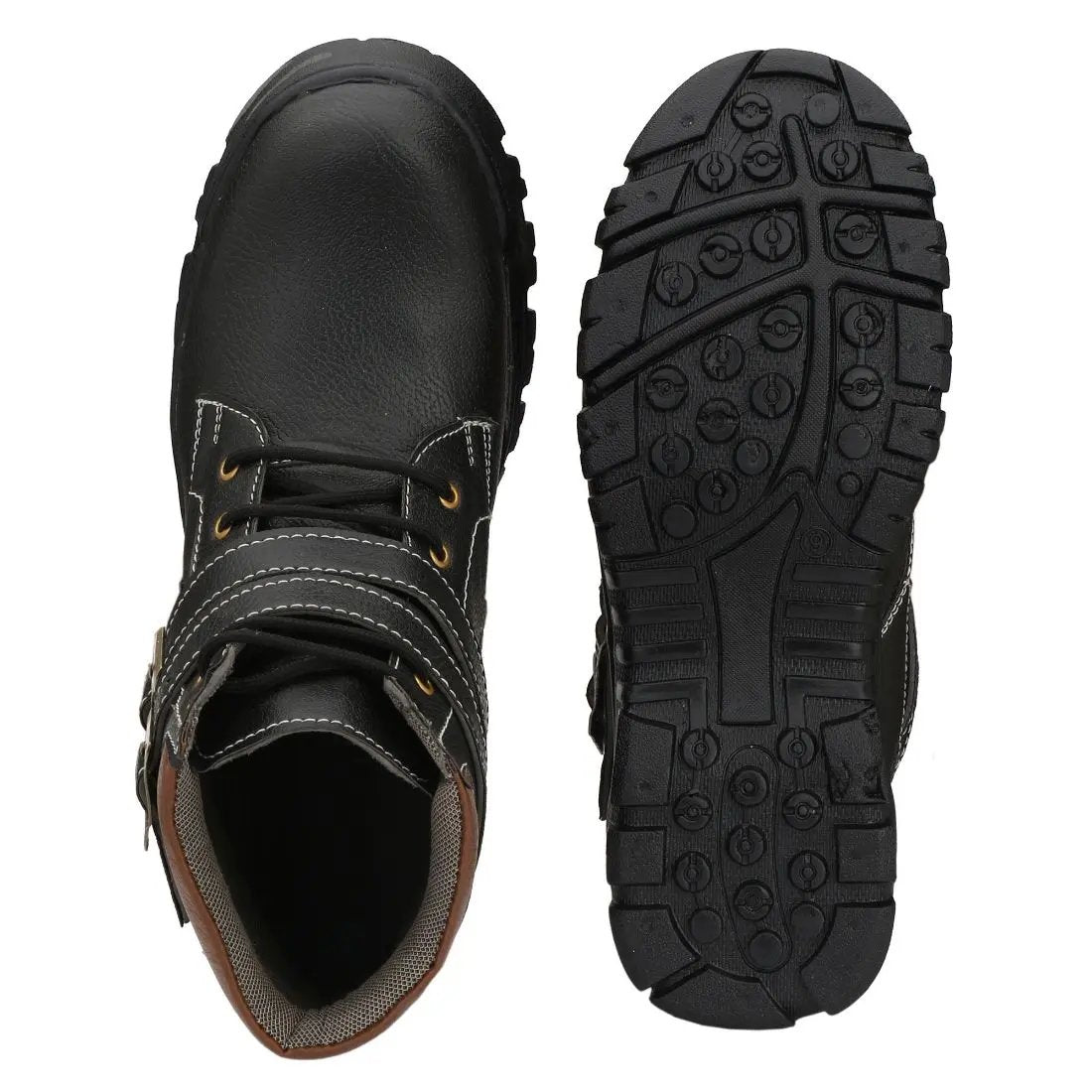 Generic Men Black Color Leatherette Material Ivory Cassiopeia