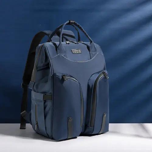 ALLFASHION™ – SmartMom Travel+ Diaper Backpack Carmine Juneberry