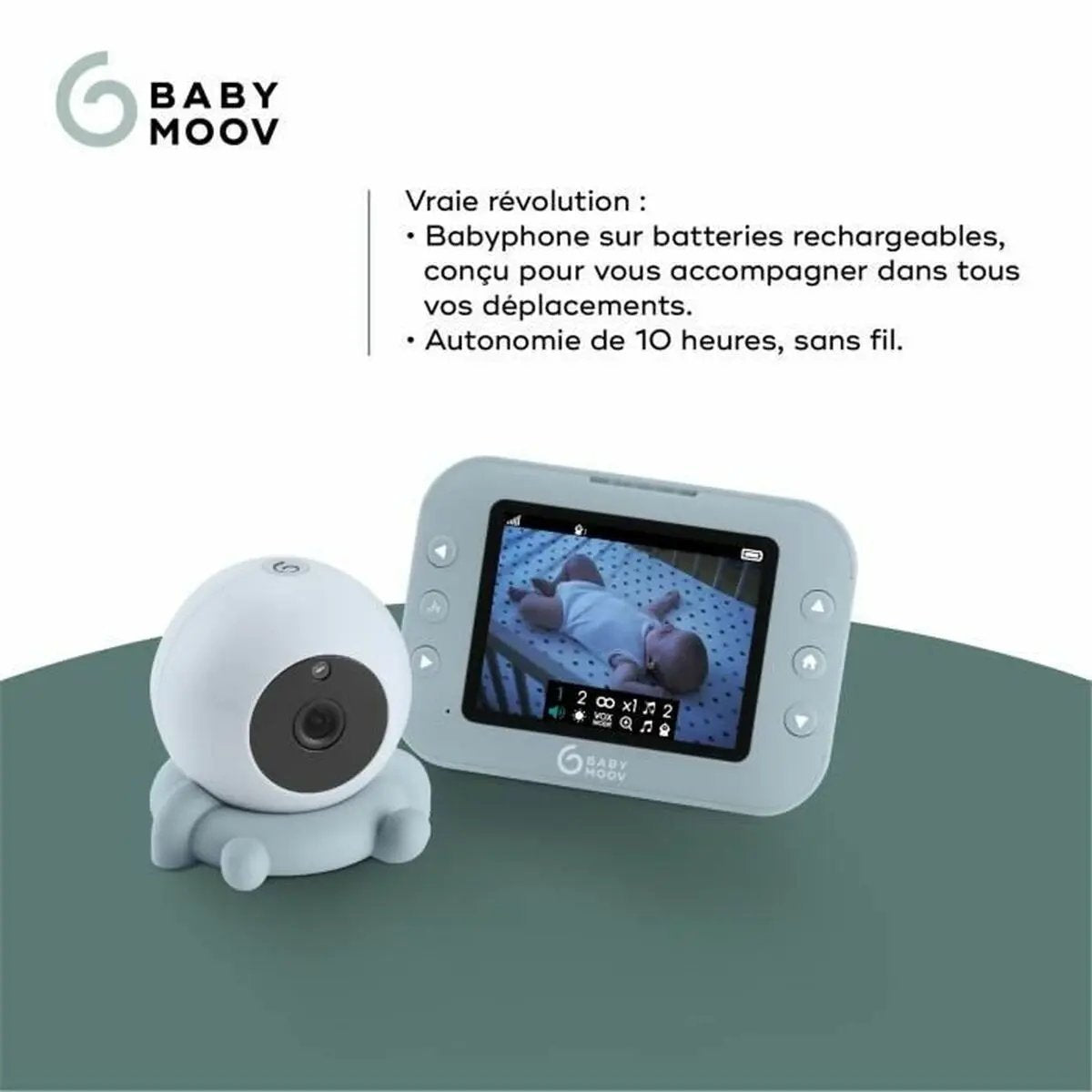 Baby Monitor Babymoov YOO ROLL Babymoov