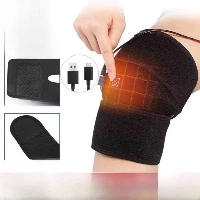 Smart USB Heated Knee Pads Blkhaven