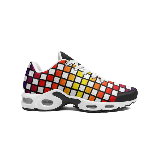 VIPER SHOES STYLE 55TT Abstract Cube Unisex Mesh Tech Eco-Flex Fuchsia Rosemary