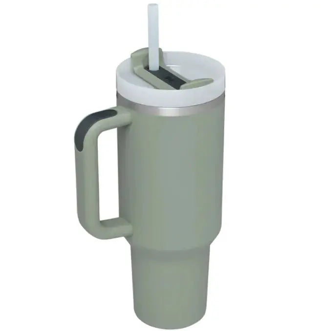 40oz Stainless Steel Car Straw Cup Blkhaven