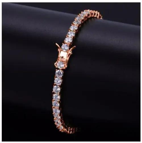 RADIOSUS 4MM SILVER MOISSANITE BRACELET  I 995725 Lilac Quartz