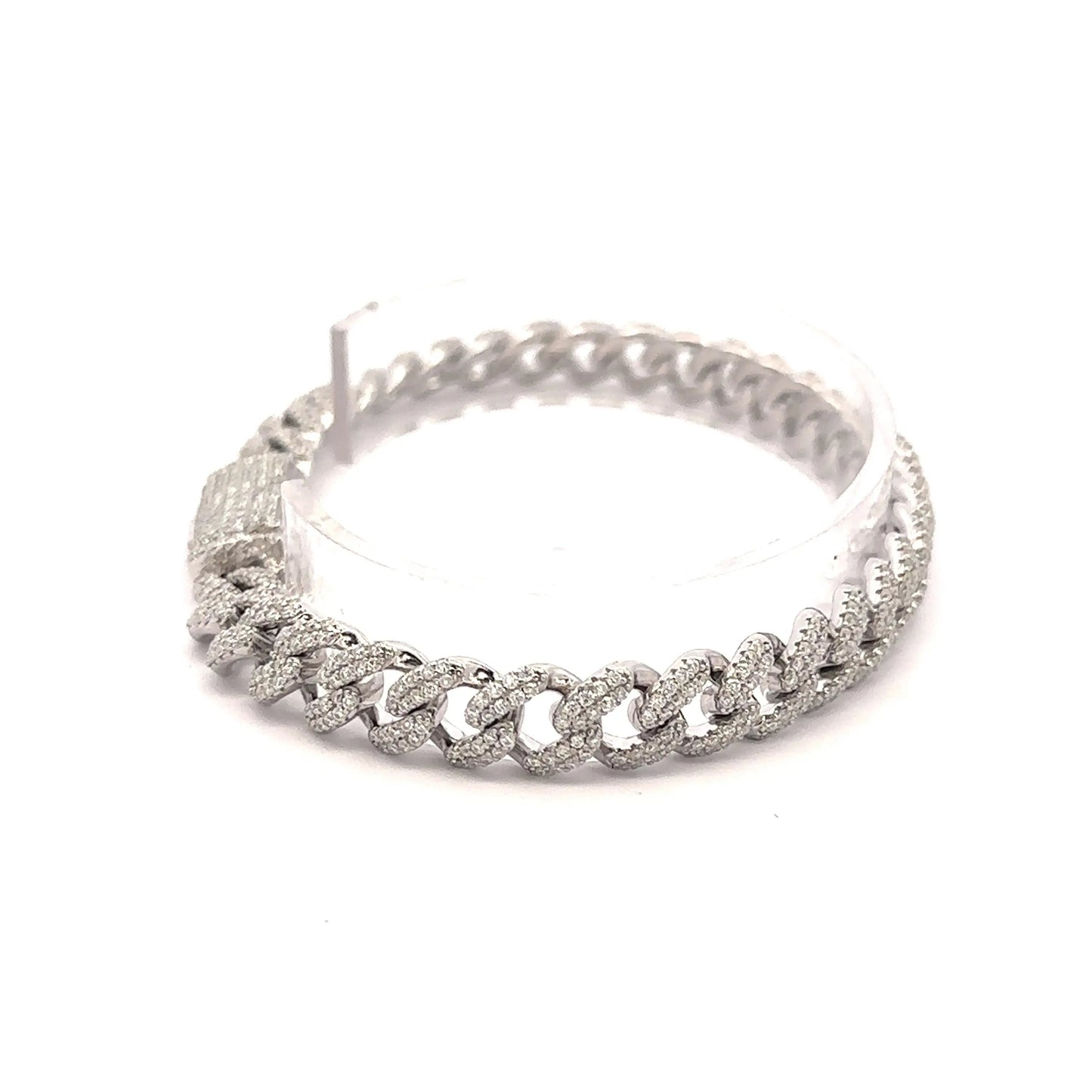 CAMEO 8MM CUBAN BRACELET | 963571 Lilac Quartz