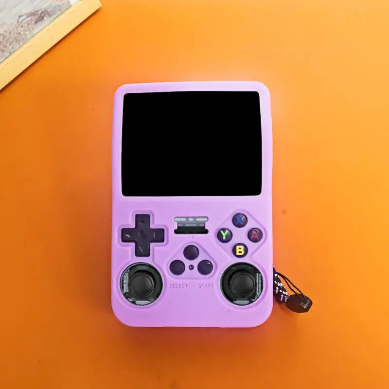 Handheld Game Machine Silicone Protective Cover Solid Color Simple Storage Box Blkhaven