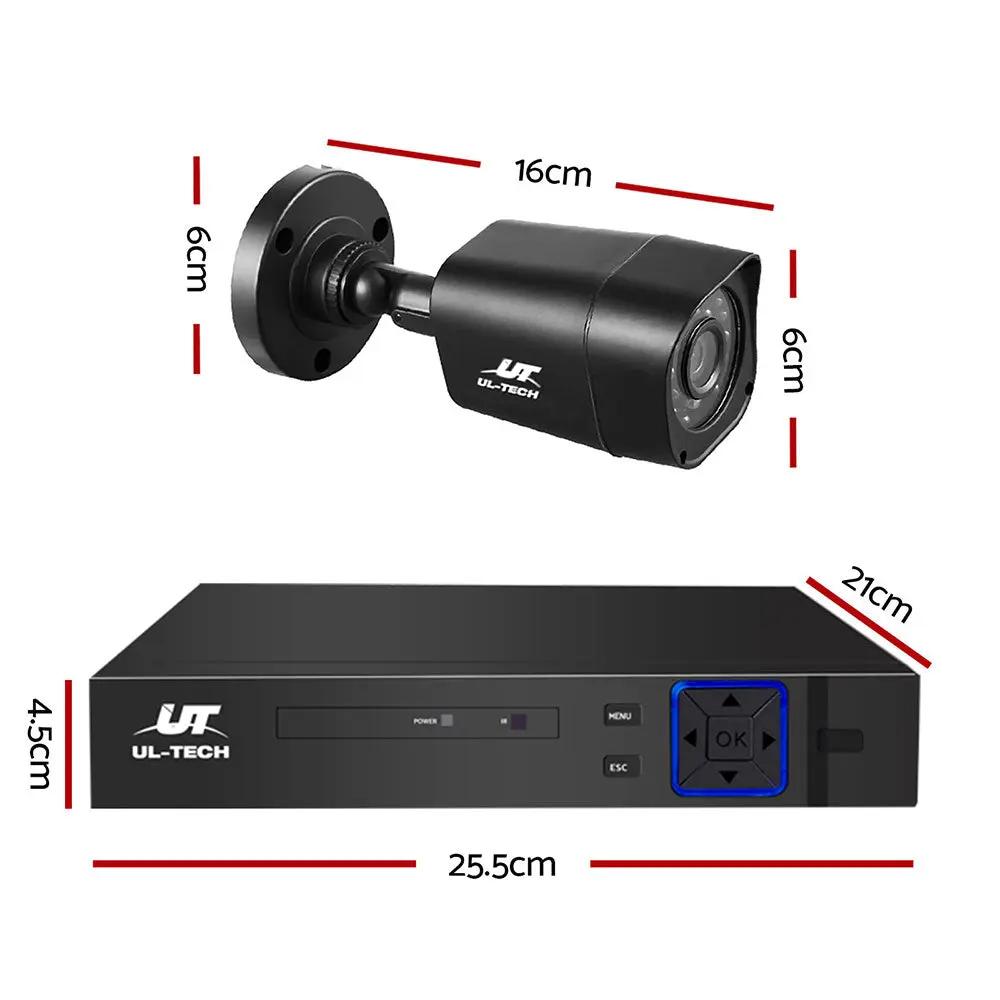 NNEDSZ -CCTV Camera Home Security System 8CH DVR 1080P Cameras Outdoor Day Night-1