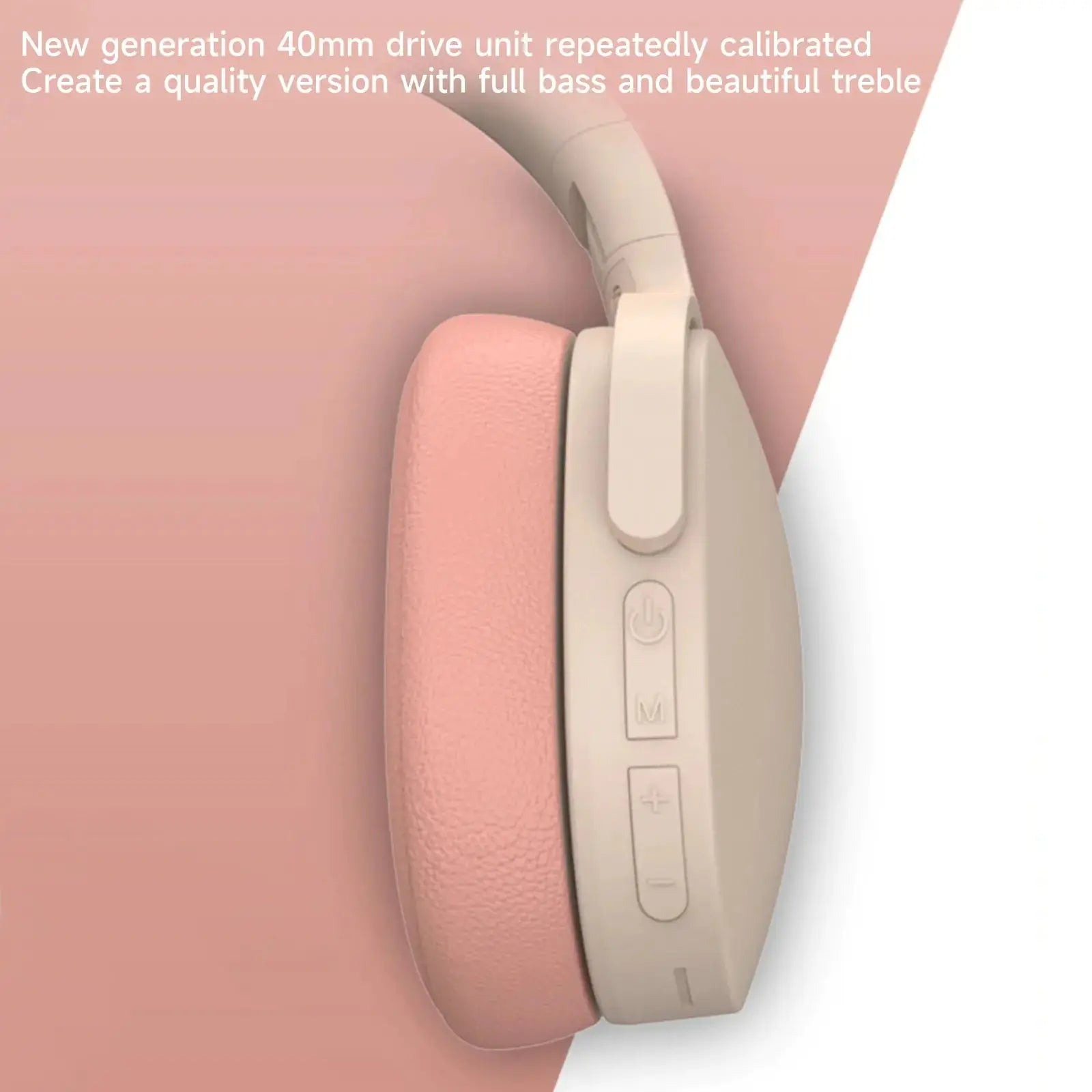 Foldable Wireless Bluetooth 5.1 Noise-Canceling Headphones Blkhaven