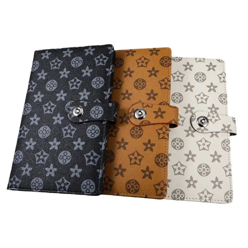 New Leather Textured Bank Document Organizer Wallet Blkhaven