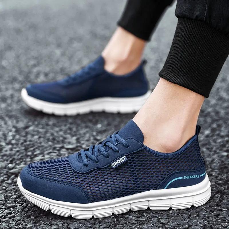 Men’s Breathable Mesh Shoes Yellow Pandora
