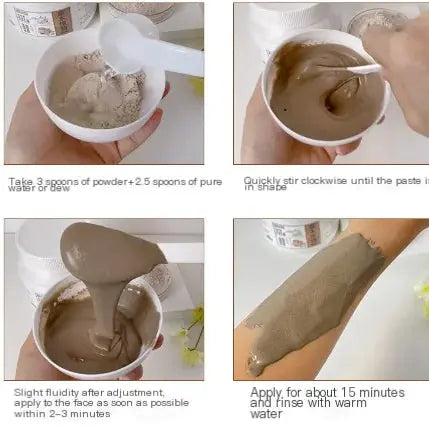 Herbal Moisturizing Face Mask Powder for Spa Use Blkhaven