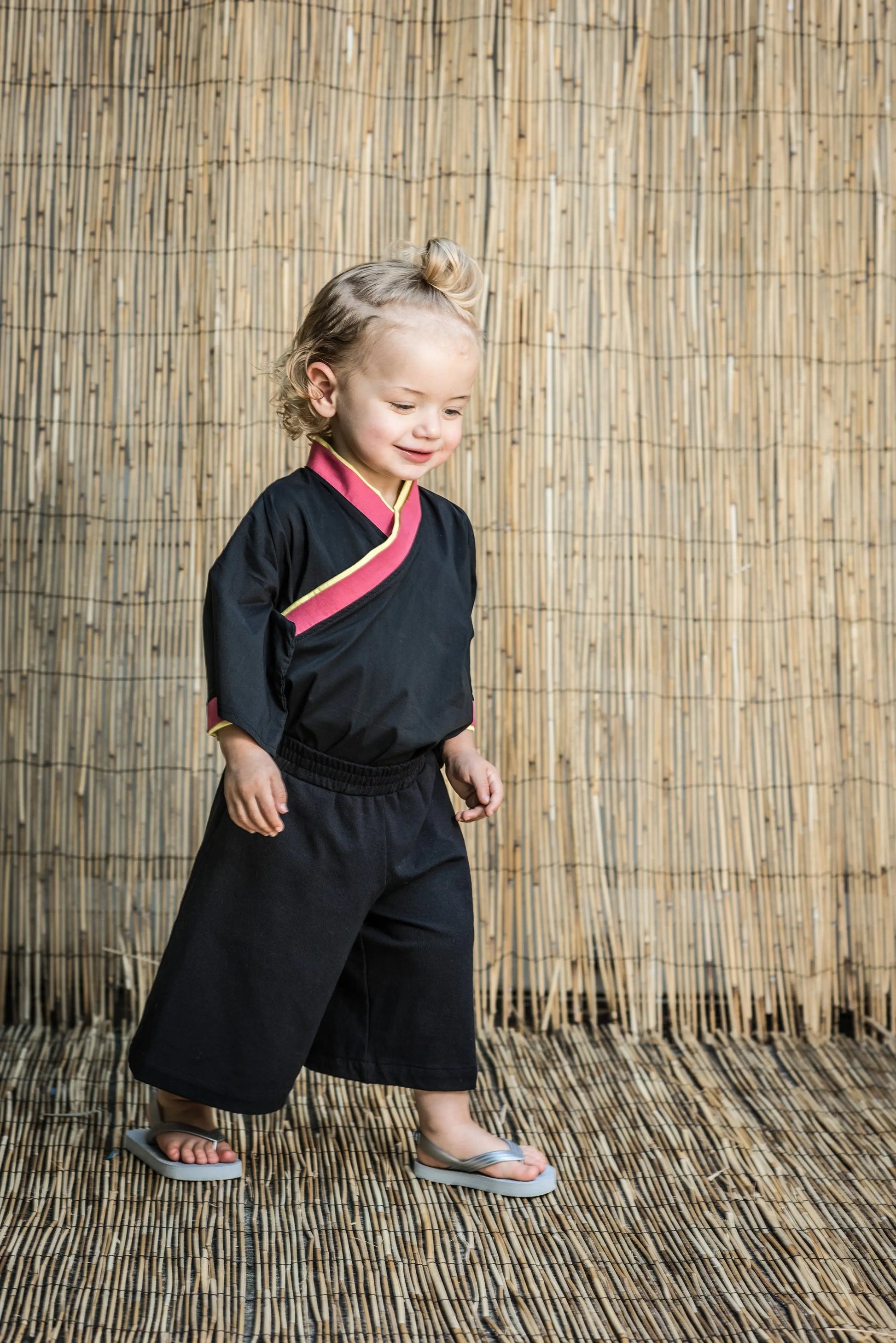 Black Samurai Pants Infantium Victoria
