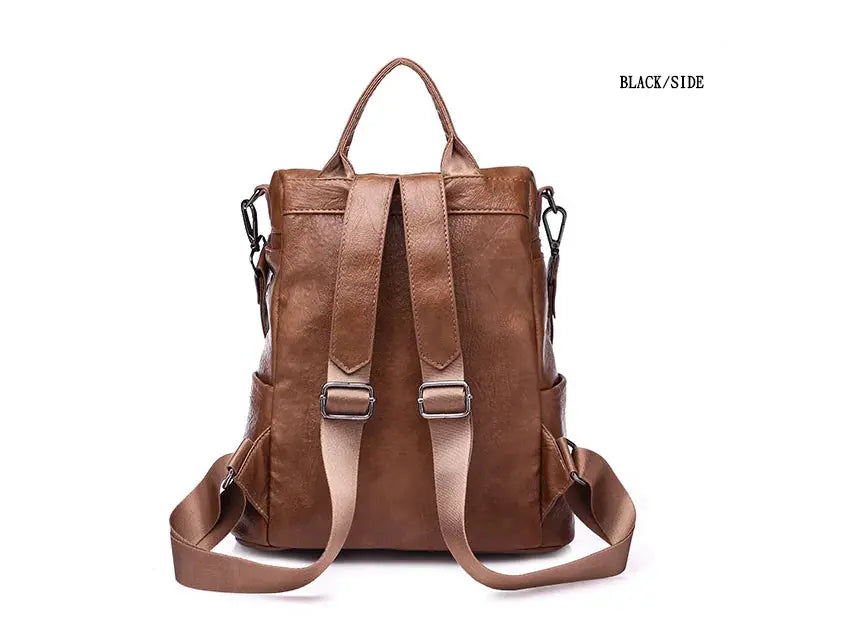 Women's Backpack - Dual Shoulder Bag Blkhaven