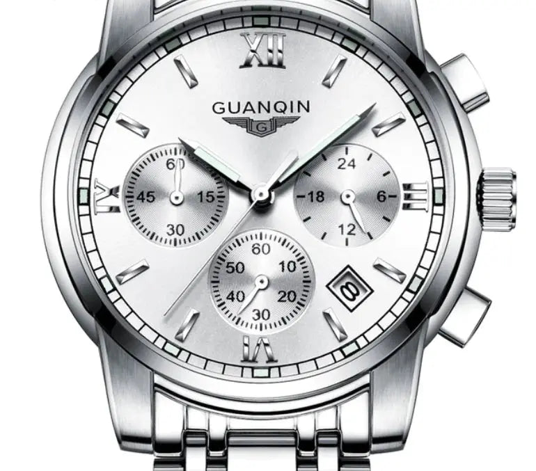 Luminous Steel Band Outdoor Sports Watch Blkhaven