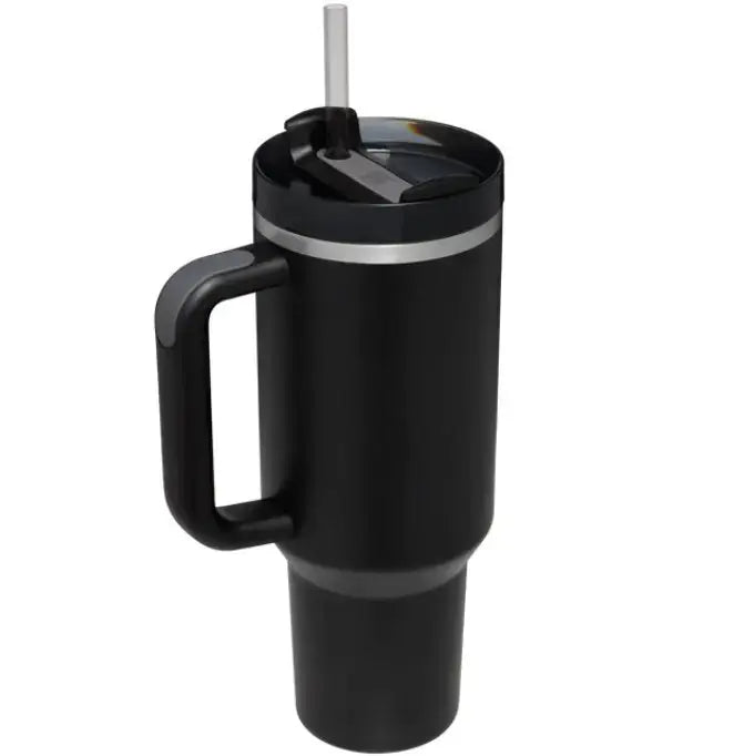 40oz Stainless Steel Car Straw Cup Blkhaven
