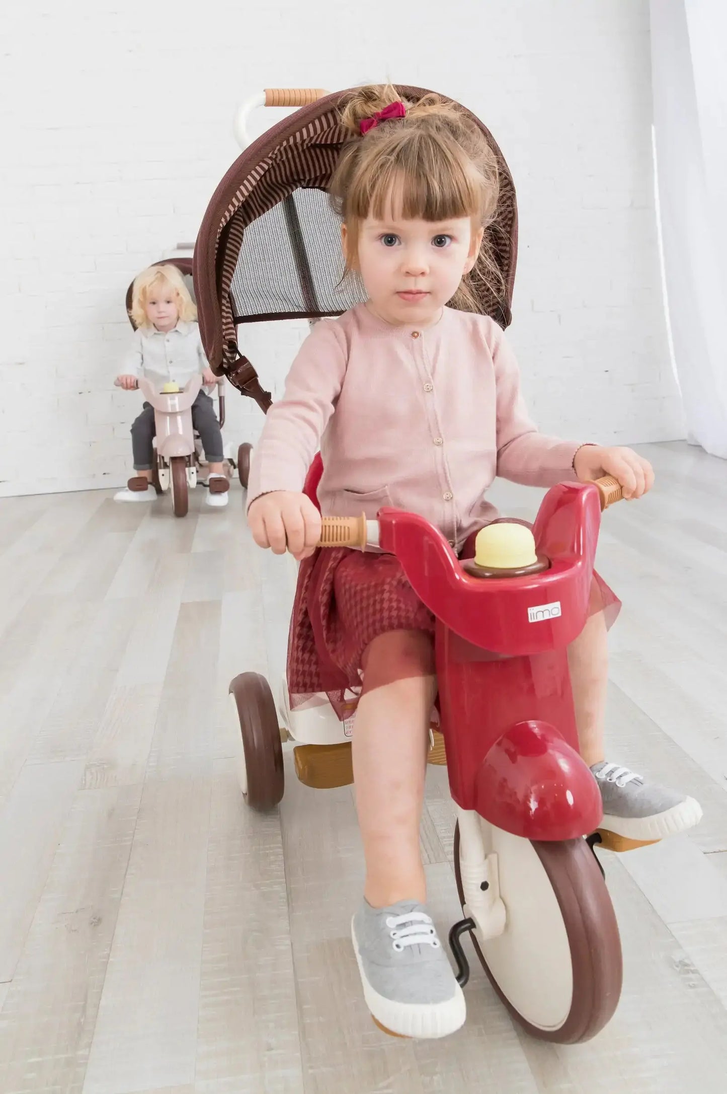 iimo 3-in-1 Foldable Tricycle with Canopy Blkhaven