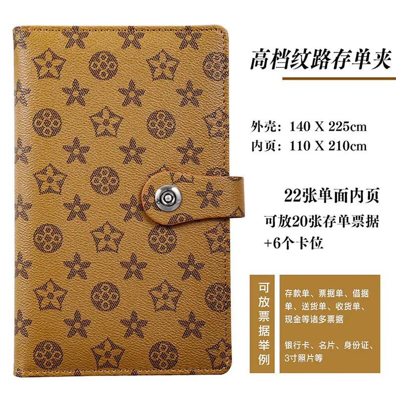 New Leather Textured Bank Document Organizer Wallet Blkhaven