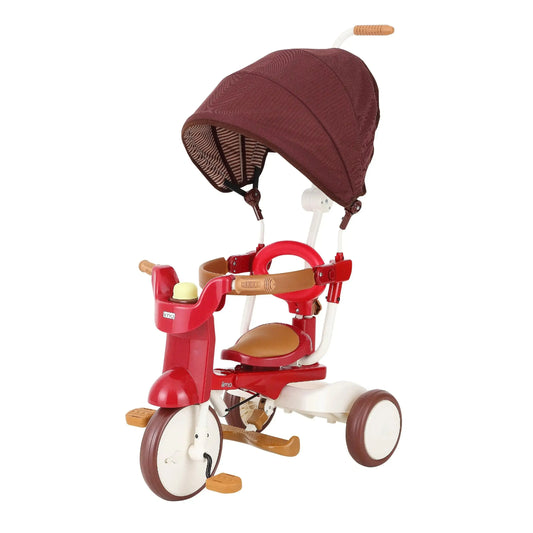iimo 3-in-1 Foldable Tricycle with Canopy Blkhaven