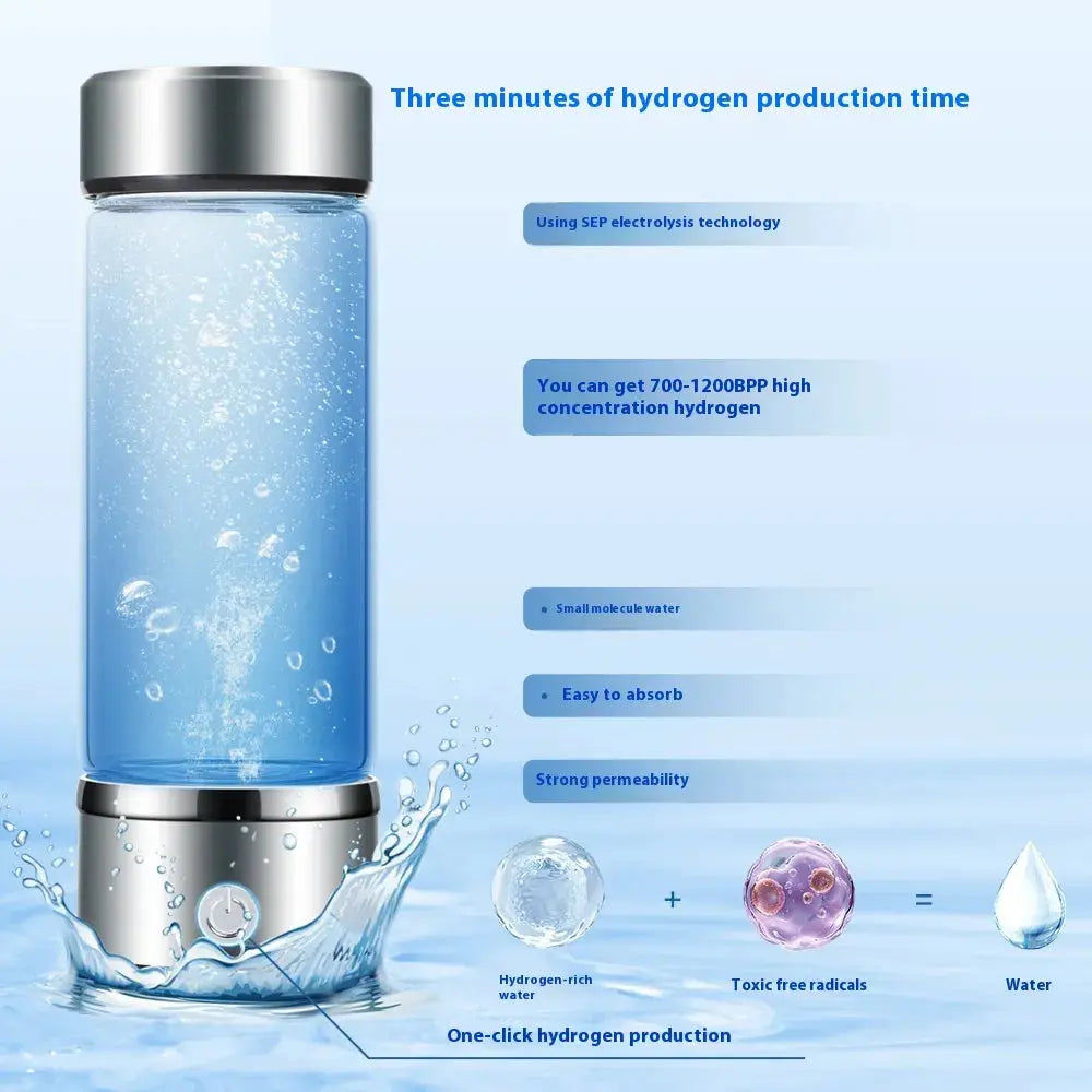 SPE Quantum Hydrogen-Rich Water Cup Blkhaven