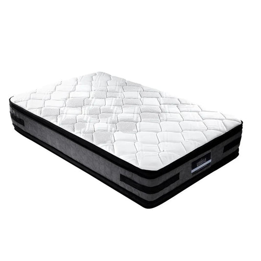 NNEDSZ Bedding Luna Euro Top Cool Gel Pocket Spring Mattress 36cm Thick ? Single-0