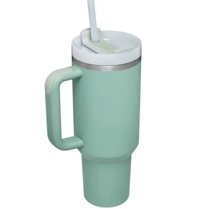 40oz Stainless Steel Car Straw Cup Blkhaven