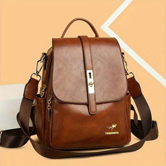 Simple Ladies Backpack Commuter's All-matching Large Capacity Blkhaven