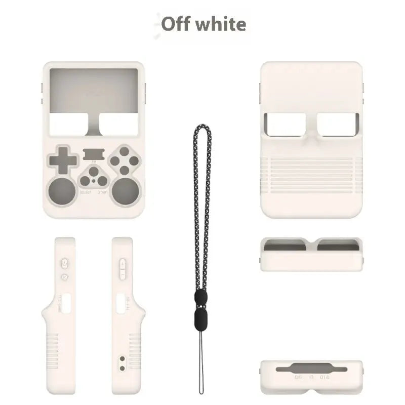 Handheld Game Machine Silicone Protective Cover Solid Color Simple Storage Box Blkhaven