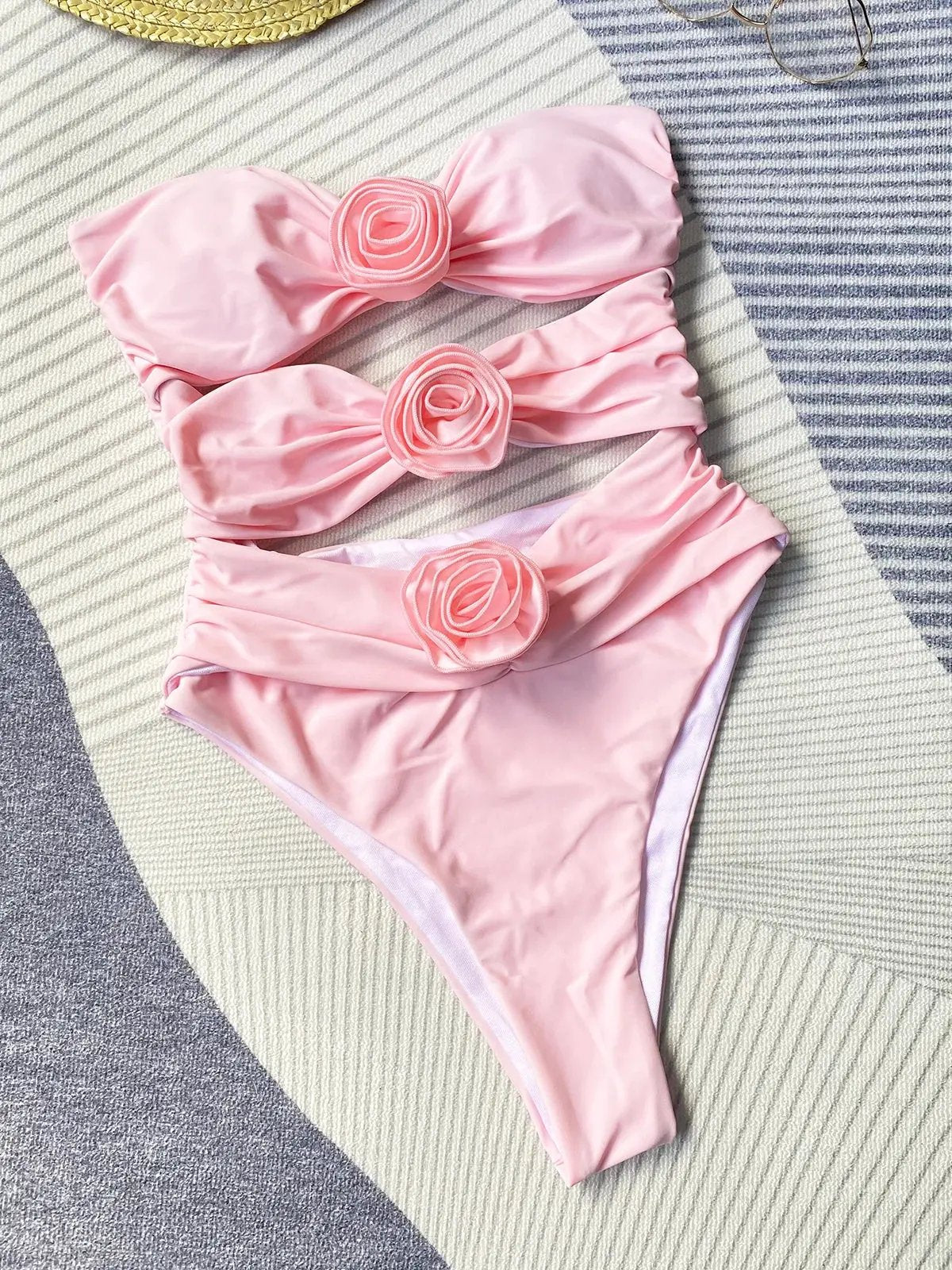 Oceana one piece swimsuit Raspberry Eurybia