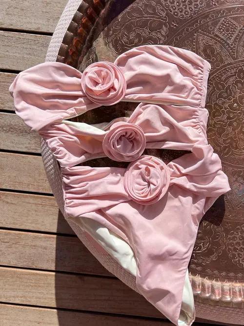 Oceana one piece swimsuit Raspberry Eurybia