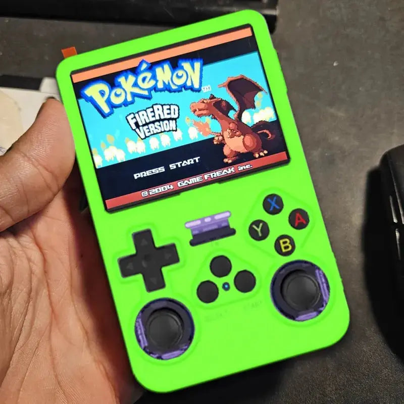 Handheld Game Machine Silicone Protective Cover Solid Color Simple Storage Box Blkhaven
