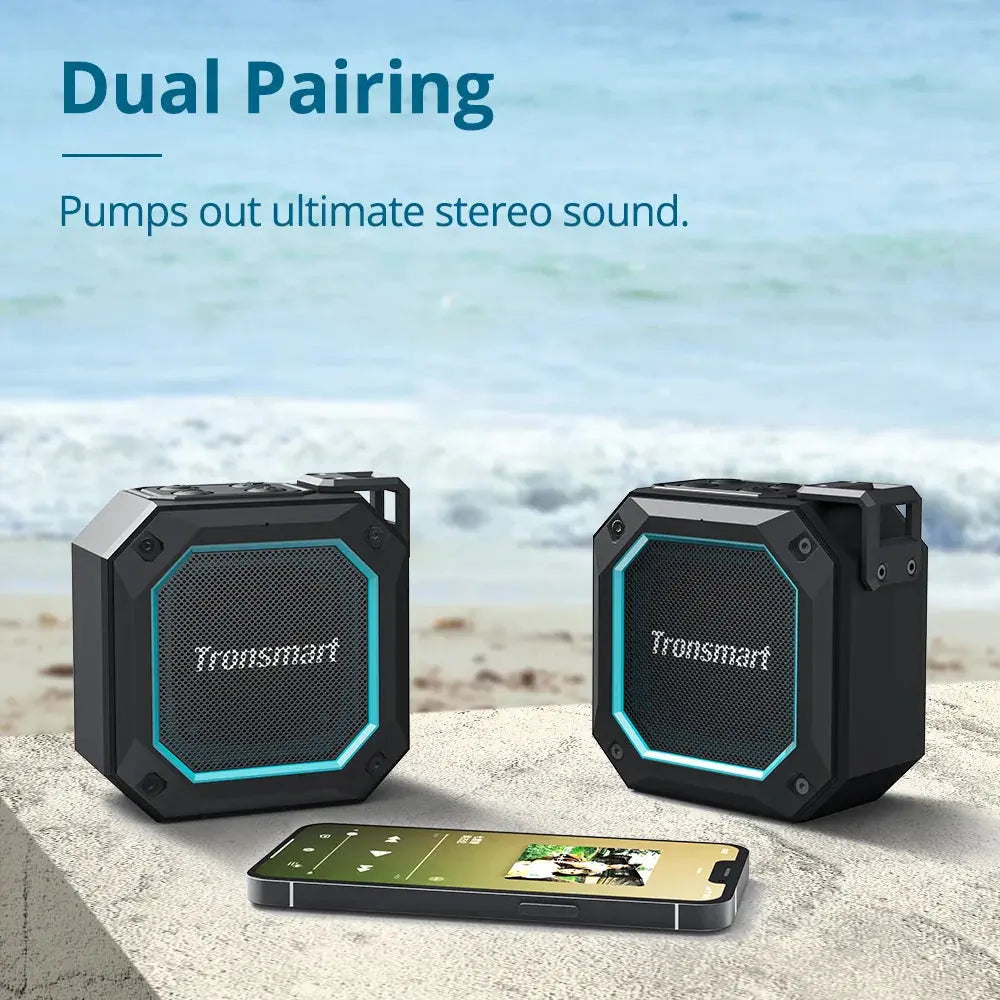 NNEOBA Groove Bluetooth Portable Speaker with Dual EQ (Black)-3