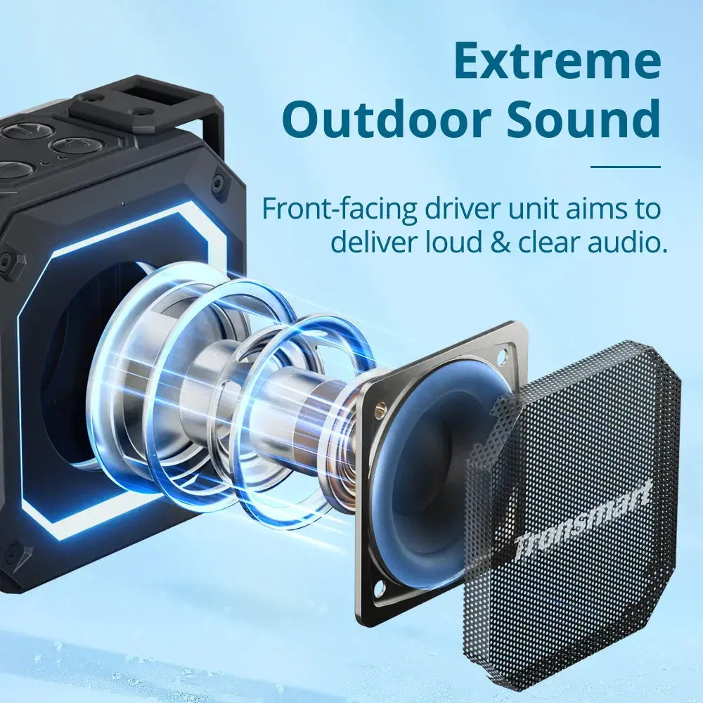 NNEOBA Groove Bluetooth Portable Speaker with Dual EQ (Black)-1