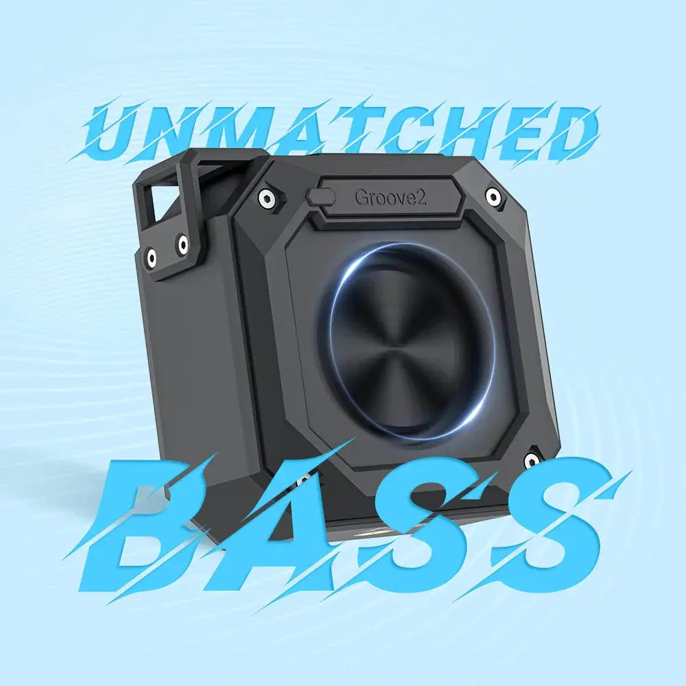 NNEOBA Groove Bluetooth Portable Speaker with Dual EQ (Black)-4