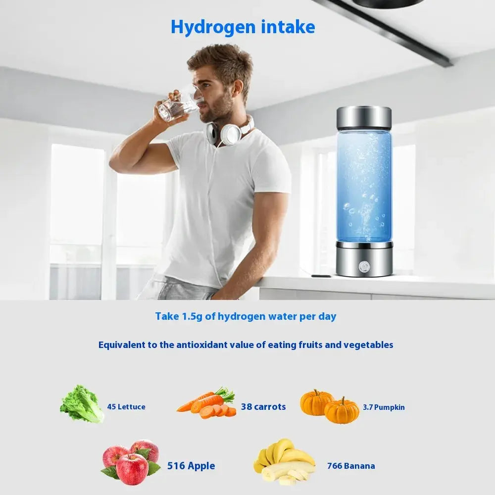 SPE Quantum Hydrogen-Rich Water Cup Blkhaven