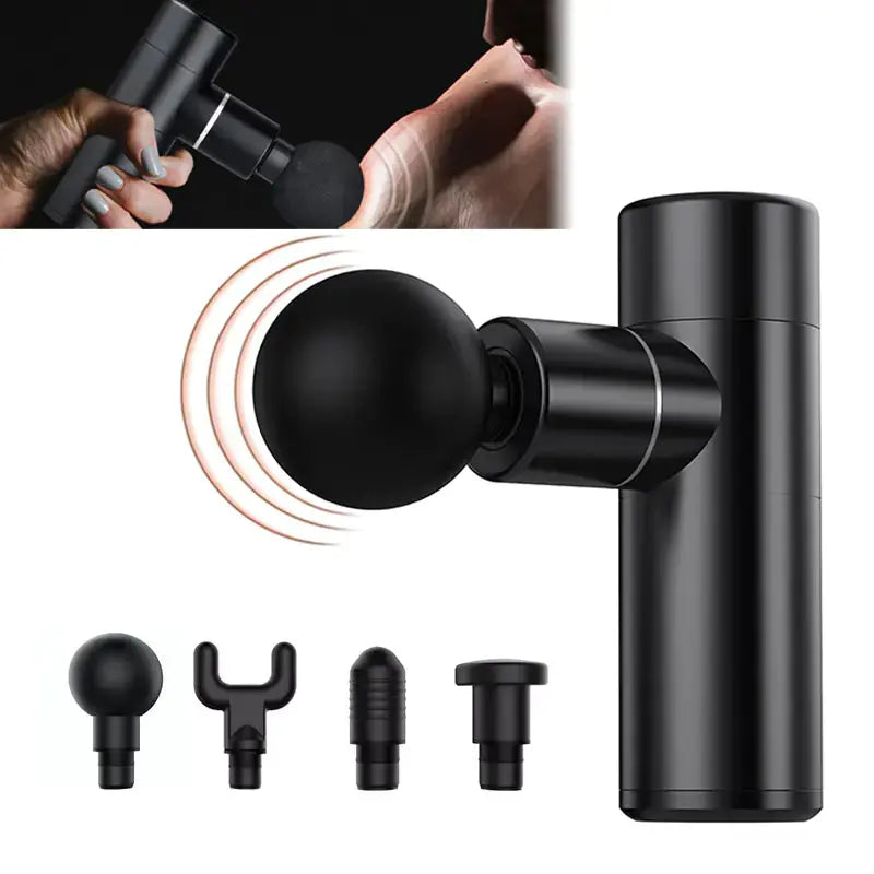 Portable Mini Silent Fascia Gun for Muscle Relief Blkhaven