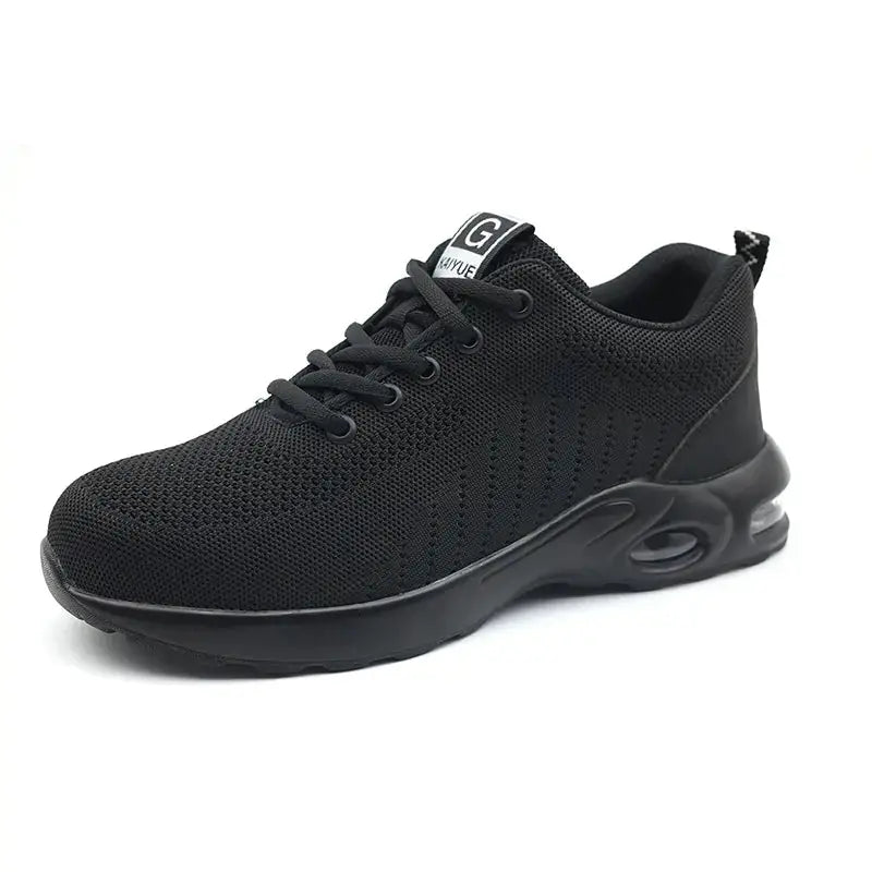 Men's Safety Shoes with Steel Toe, Lightweight & Slip-Resistant Blkhaven