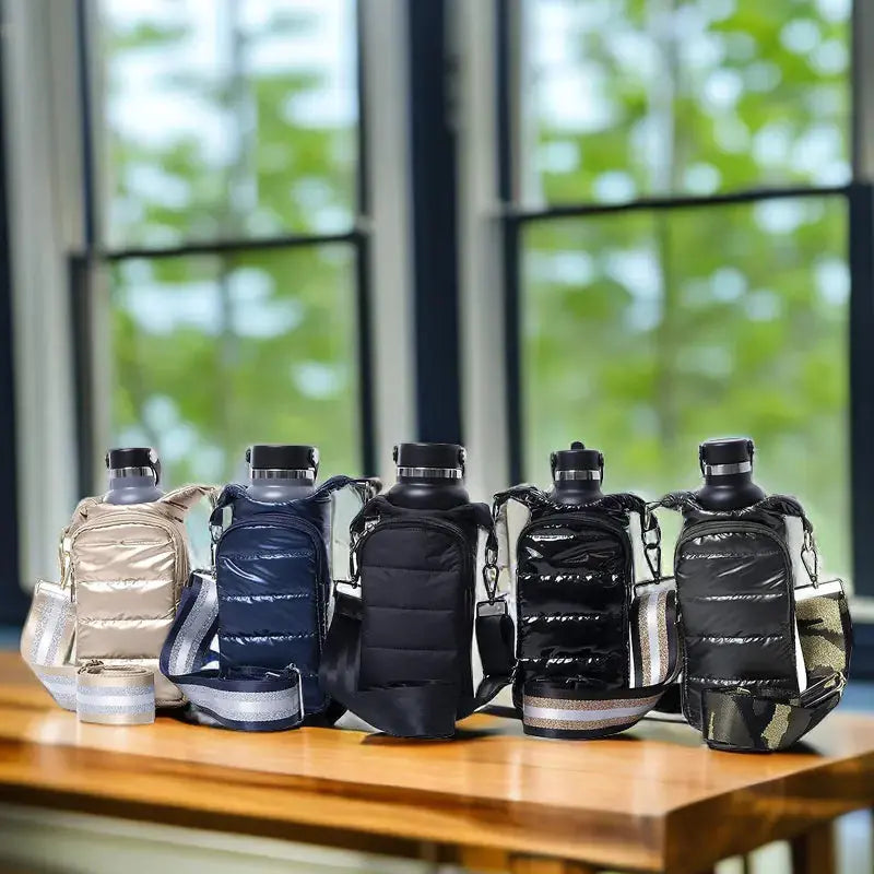 Insulated Outdoor Bottle Cover with Strap Blkhaven