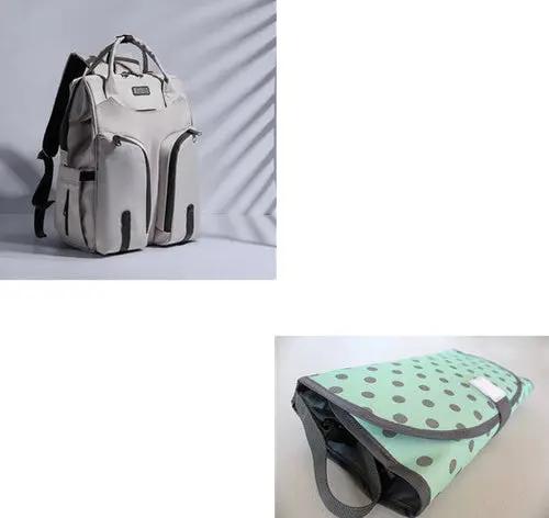 ALLFASHION™ – SmartMom Travel+ Diaper Backpack Carmine Juneberry