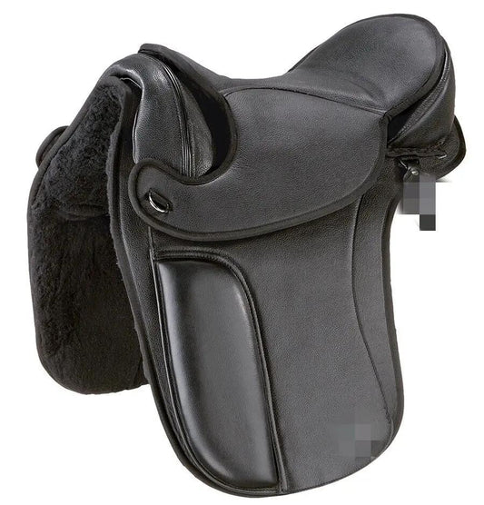 Treeless Synthetic Bareback Horse Saddle Tack Size 18" inch Mauve Aura