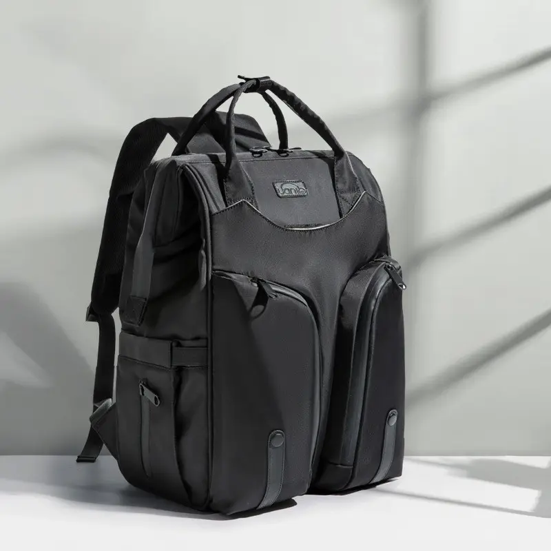 ALLFASHION™ – SmartMom Travel+ Diaper Backpack Carmine Juneberry