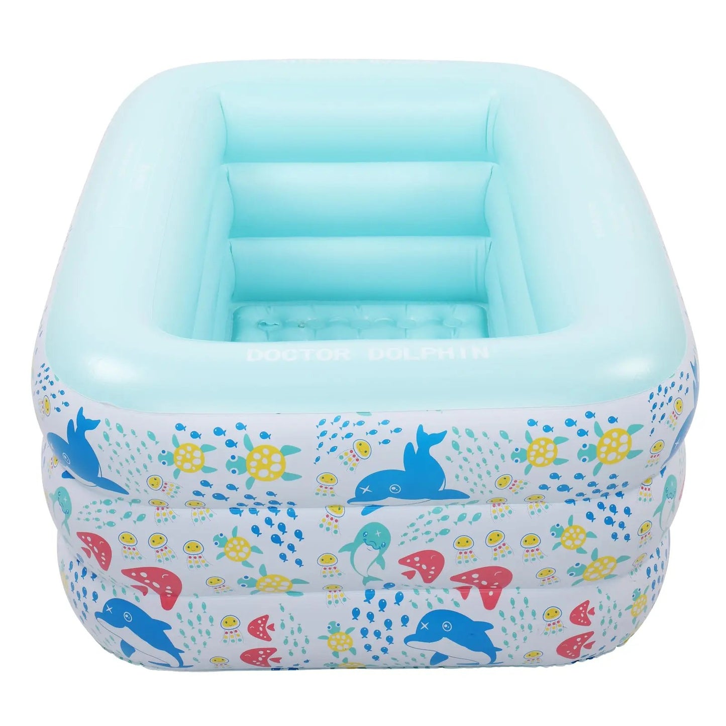 59" X 43.3" X 23.6" Inflatable Swim Pool for Kids Lilac Milo