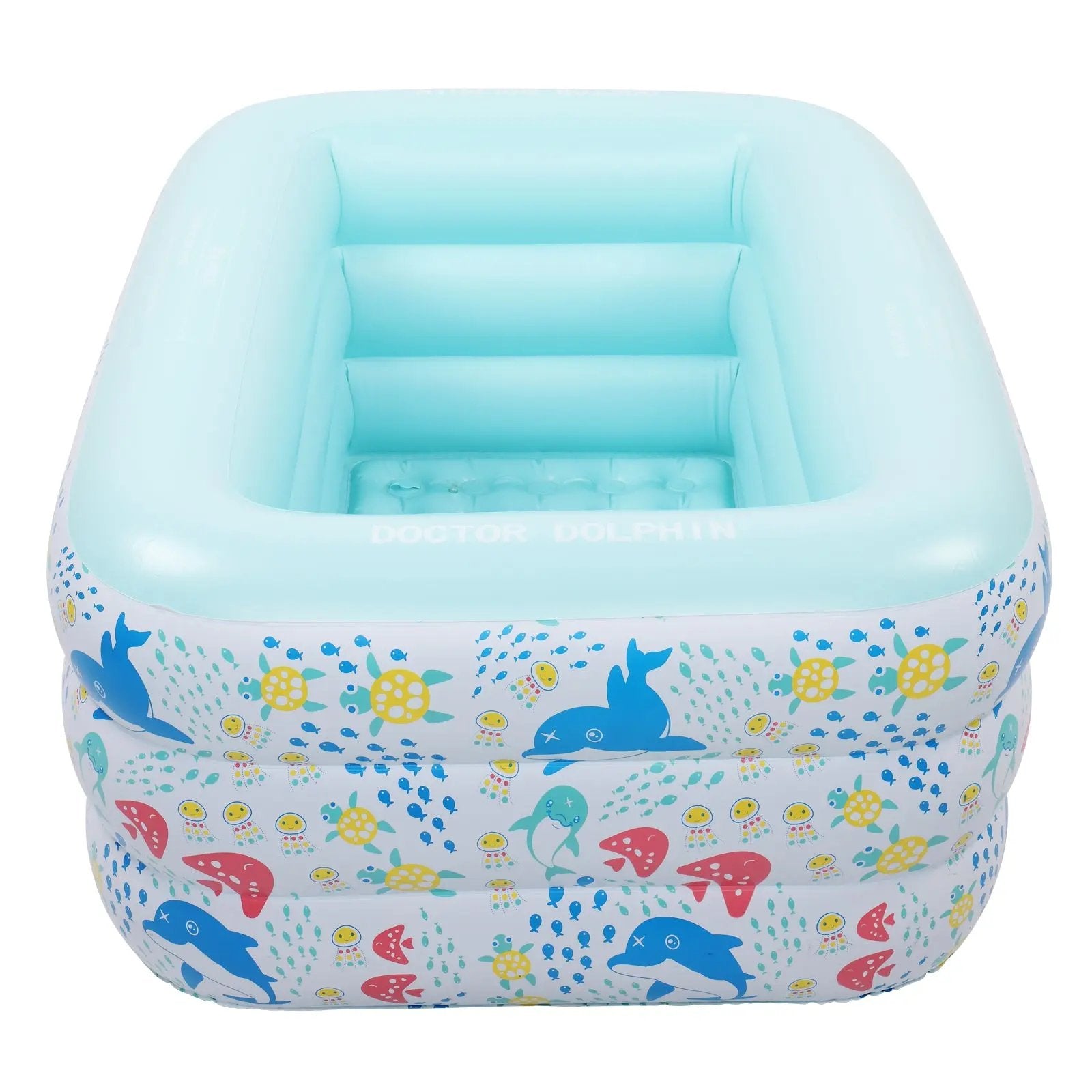 59" X 43.3" X 23.6" Inflatable Swim Pool for Kids Lilac Milo