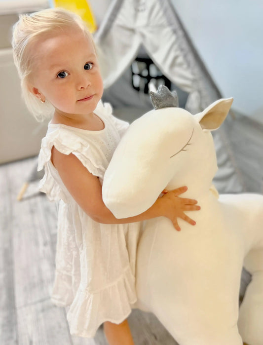 XXL Soft Toy "Wingless pegasus" Ochre Ares