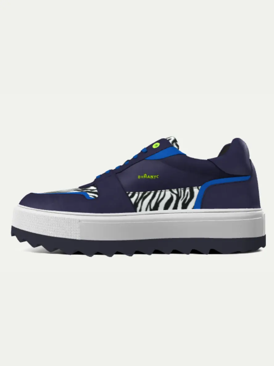 Eco-Friendly Sneakers BYMANYC ® New York ELITE WALKWAYS (Unisex) White Chaos