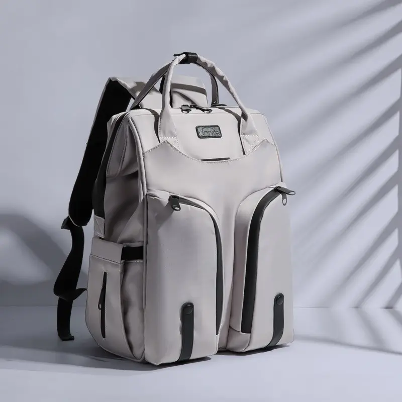 ALLFASHION™ – SmartMom Travel+ Diaper Backpack Carmine Juneberry