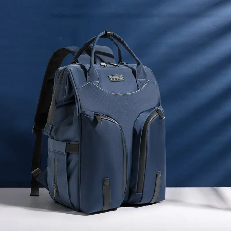 ALLFASHION™ – SmartMom Travel+ Diaper Backpack Carmine Juneberry
