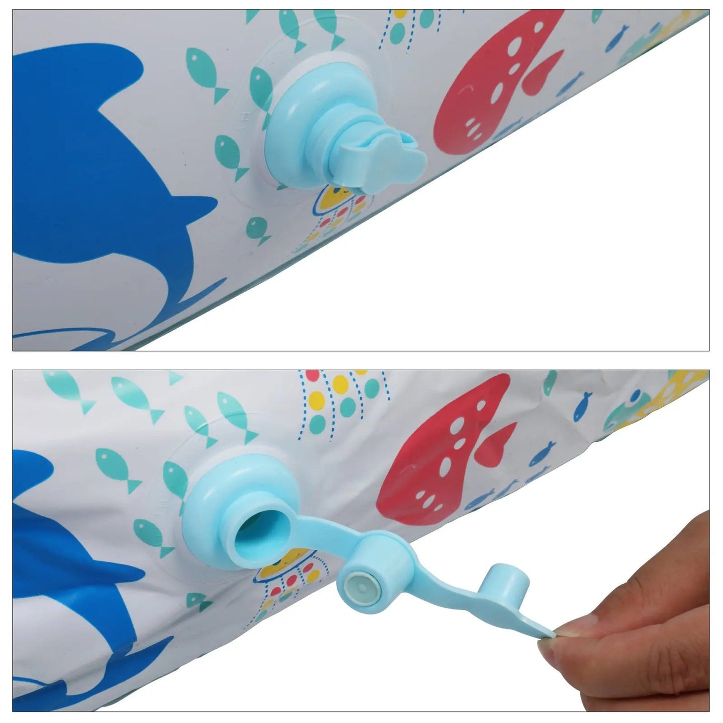 59" X 43.3" X 23.6" Inflatable Swim Pool for Kids Lilac Milo