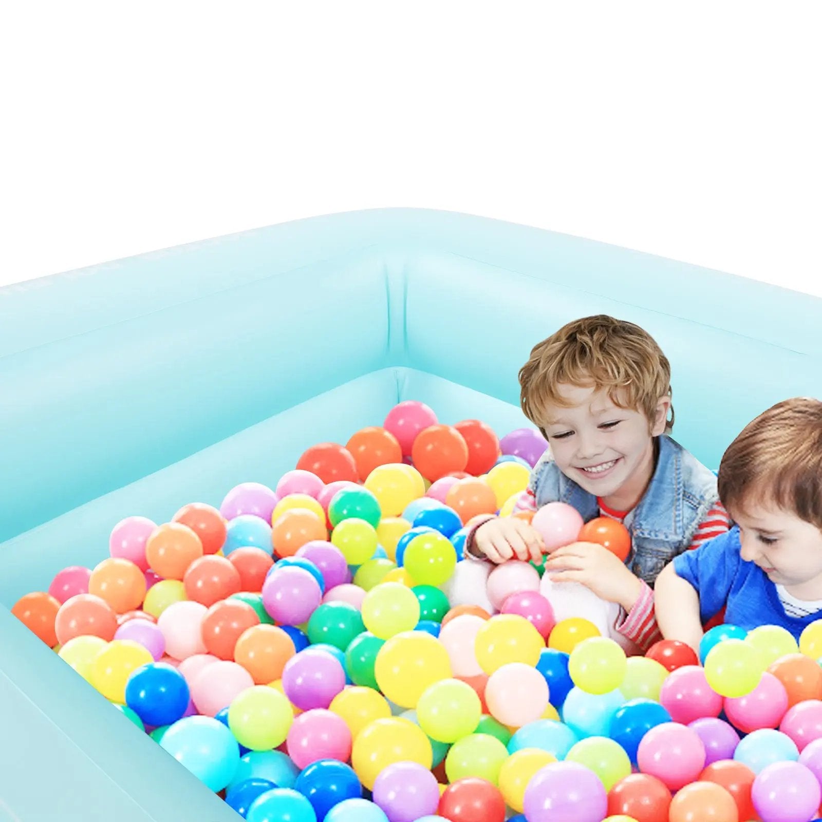 59" X 43.3" X 23.6" Inflatable Swim Pool for Kids Lilac Milo