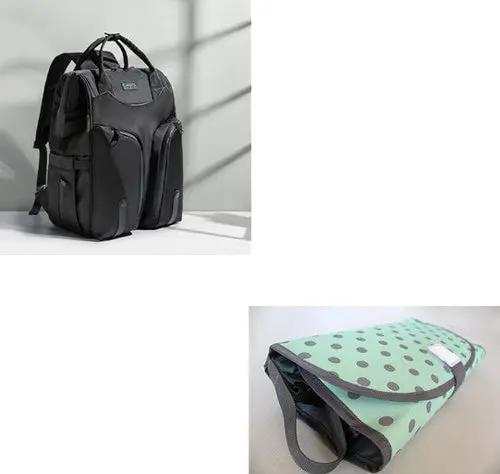 ALLFASHION™ – SmartMom Travel+ Diaper Backpack Carmine Juneberry