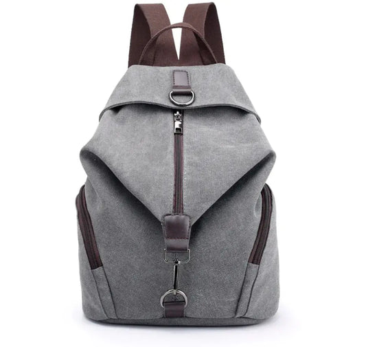 College Style Canvas Backpack and Tote Bag Blkhaven