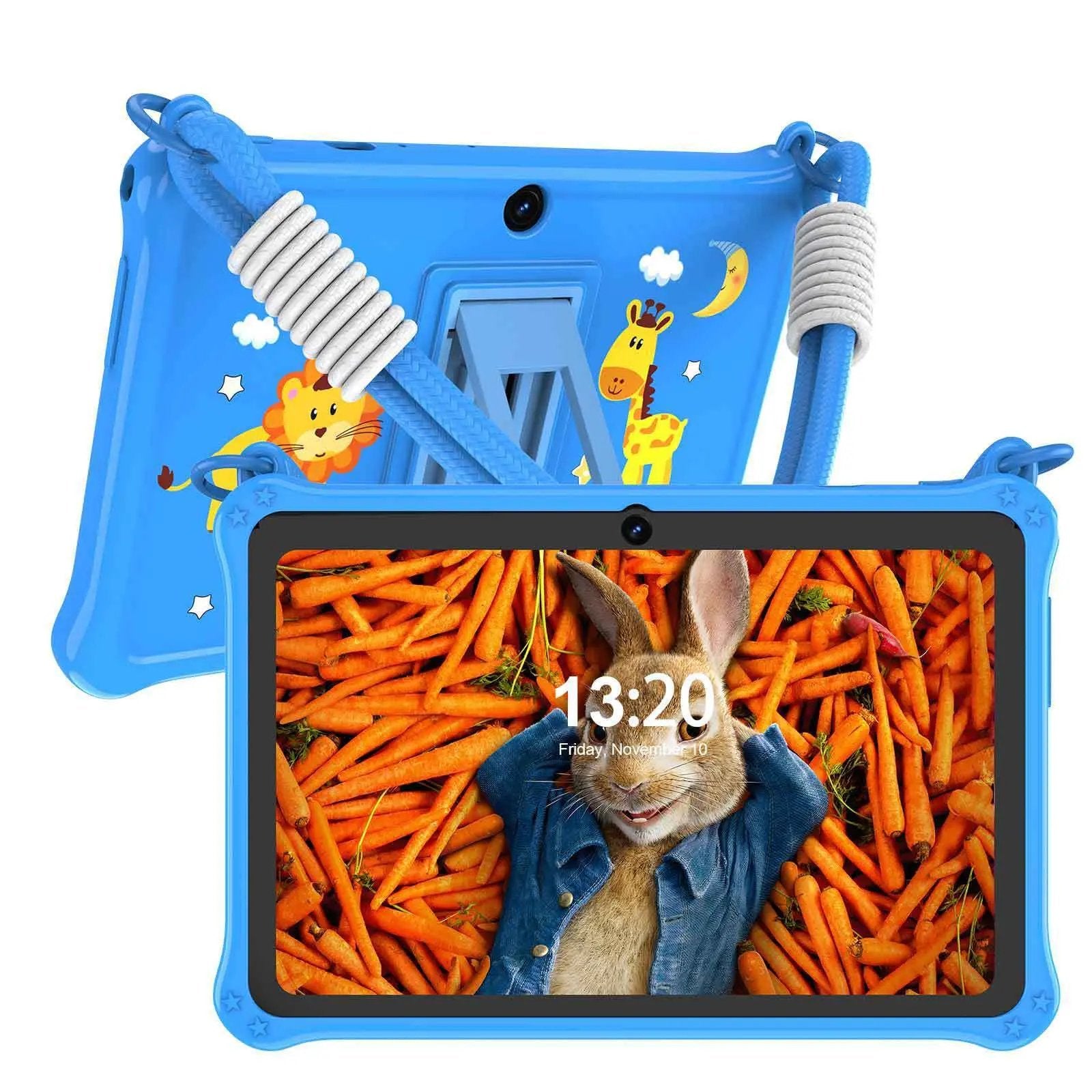 7-inch Children's Flat Strap Protective Silicone Case Blkhaven